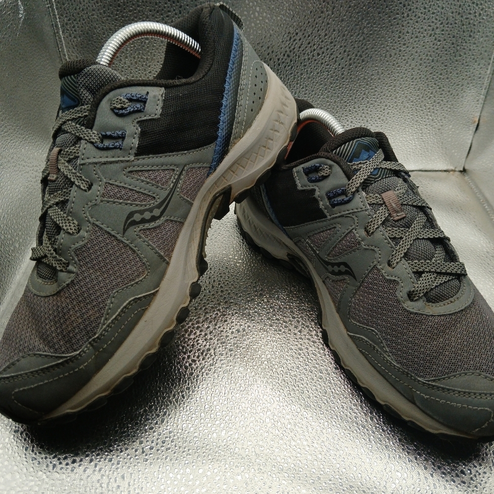 Saucony Gray Excursion TR14 Trail Running Sneakers Men's Size 9W